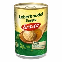 Erasco Herzhafte Leberknödel Suppe (395ml Dose)