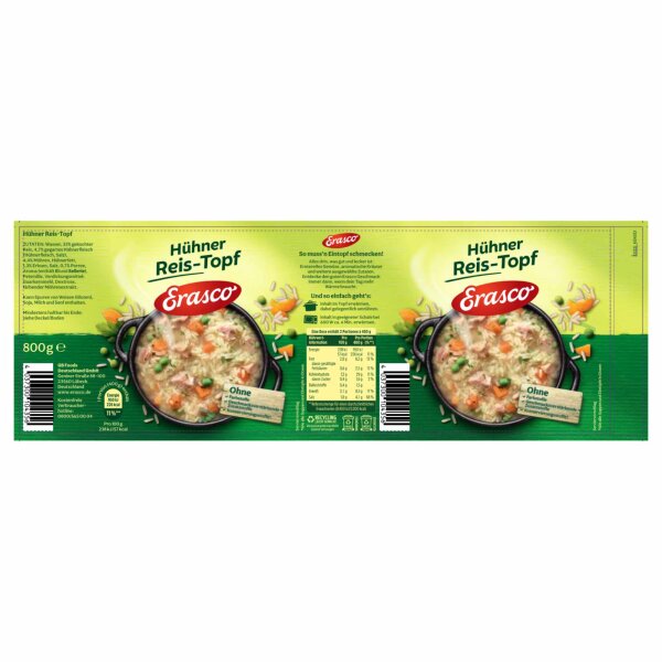 Erasco Hühner Reistopf (800g Dose)