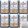La Molisana Nudeln Gemelli No.80 6er Pack (6x500g Packung) + usy Block