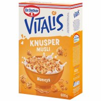 Dr. Oetker Vitalis Knusper Müsli Honeys (600g Packung)