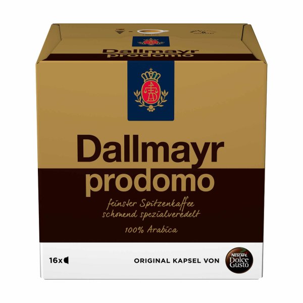 Nescafe Dolce Gusto Dallmayr Prodomo (16 Kapseln, 112g Packung)