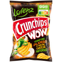 Lorenz Crunchips WOW Jalapeno & Sour Cream geriffelte...