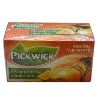 Pickwick Rotbusch Tee mit Zitronenaroma ohne Koffein 20x1,5g Beutel MHD 10/2023