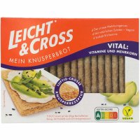 Leicht&Cross Knusperbrot Vital (125g Packung)