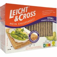 Leicht&Cross Knusperbrot Vital (125g Packung)