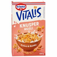 Dr. Oetker Vitalis Knusper Müsli Flakes und Mandel...