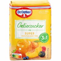 Dr. Oetker Gelierzucker 3:1 für Super fruchtige...