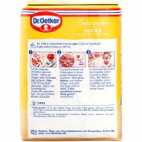 Dr. Oetker Gelierzucker 3:1 für Super fruchtige Konfitüre (500g Packung)