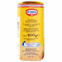 Dr. Oetker Gelierzucker 3:1 für Super fruchtige Konfitüre (500g Packung)