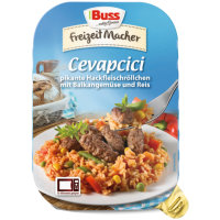 Buss Cevapcici Pikante Hackfleischröllchen mit...