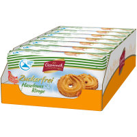 Coppenrath Haselnuss-Ringe ohne Zucker VPE (7x200g Packung)