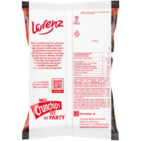 Lorenz Crunchips WOW Paprika & sour Cream geriffelte Kartoffelchips VPE (10x110g Beutel)