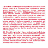 Lorenz Crunchips WOW Paprika & sour Cream geriffelte Kartoffelchips VPE (10x110g Beutel)