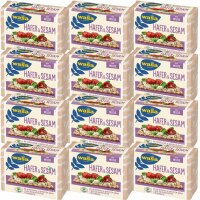 Wasa Knäckebrot Hafer & Sesam VPE (12x230g Packung)