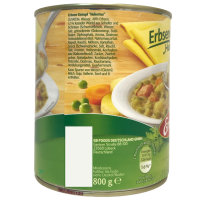Erasco Erbsen-Eintopf Hubertus 1er Pack (1x800g Dose)