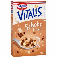 Dr. Oetker Vitalis Schoko Duo Müsli (500g Packung)