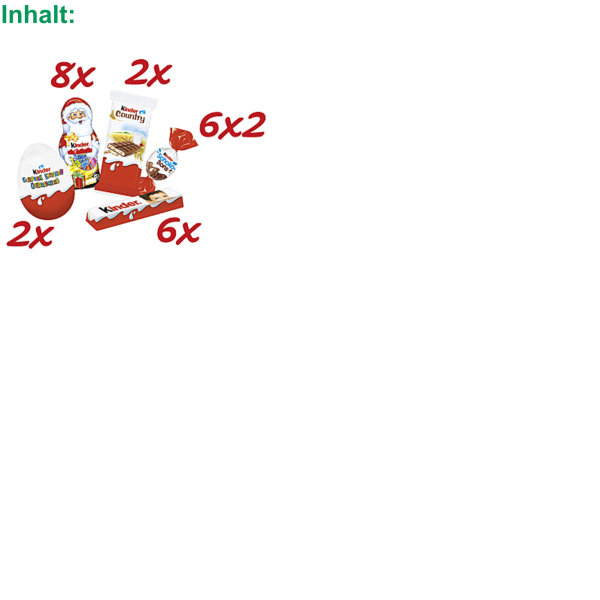 Ferrero Kinder Maxi Mix Adventskalender 2020 KEINE MOTIVWAHL (351g) + usy Block