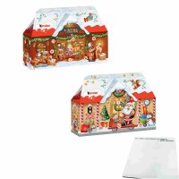 Ferrero Kinder Mix Adventskalender 3D Doppelpack (2x234g Packung) + usy Block