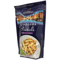 Leverno Grissini Piccoli Knoblauch & Petersilie 1er Pack (1x100g Packung)