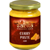 Sabita Curry-Paste mild für typisch indische Currys...