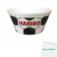 Haribo Snack Fußball Schale + usy Block