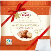 Zentis Marzipan Kartoffeln Spekulatius (100g Beutel) + usy Block