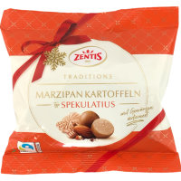 Zentis Marzipan Kartoffeln Spekulatius (100g Beutel) + usy Block