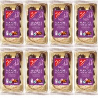 Gut&Günstig Mandelhörnchen edles Marzipangebäck veredelt mit 14 % Zartbitterschokolade VPE (8x175g Packung)