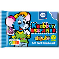 Küchle Knabber Esspapier 4-farbig verschiedene Geschmäcker VPE (625g 25 Packungen)