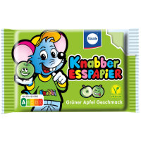 Küchle Knabber Esspapier 4-farbig verschiedene Geschmäcker VPE (625g 25 Packungen)