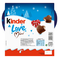 Ferrero kinder LOVE mini KEINE FARBWAHL (107g Packung) +...