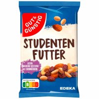 G&G Studentenfutter 6er Pack (6x200g Beutel) + usy Block