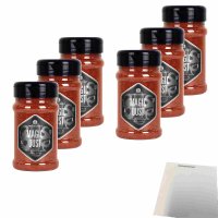 Ankerkraut Magic Dust BBQ-Rub 6er Pack (6x230g Streuer) +...