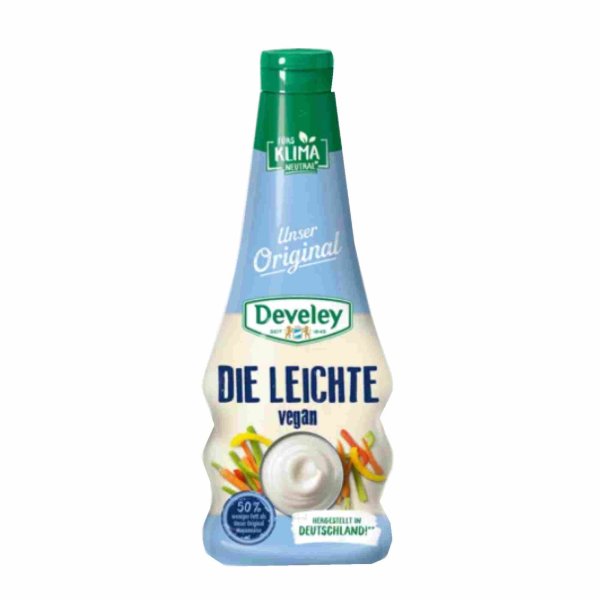 Develey "Unser Original" die Leichte vegan (500ml Flasche)