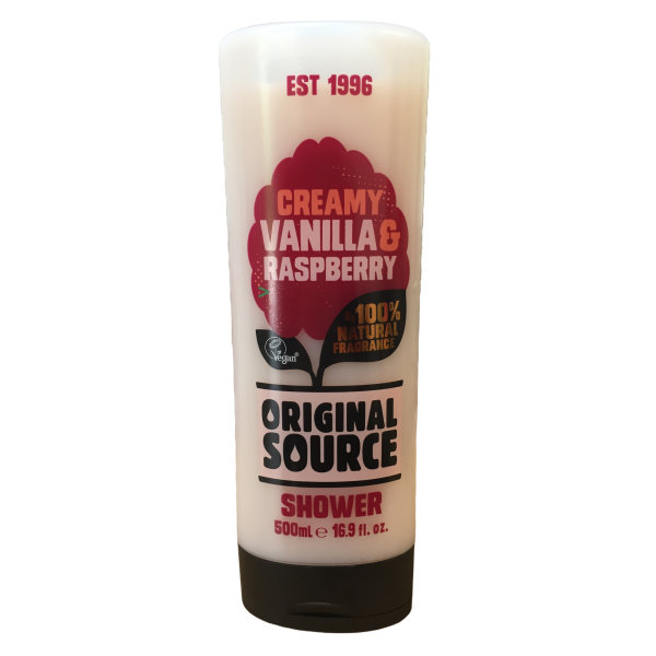 Original Source Creamy Vanilla & Rapberry Duschgel (500ml Flasche)