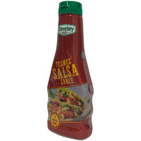 Develey Texmex Salsa Sauce (250ml Flasche) + usy Block