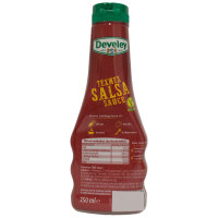 Develey Texmex Salsa Sauce 3er Pack (3x250ml Flasche) + usy Block