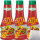 Develey Texmex Salsa Sauce 3er Pack (3x250ml Flasche) + usy Block