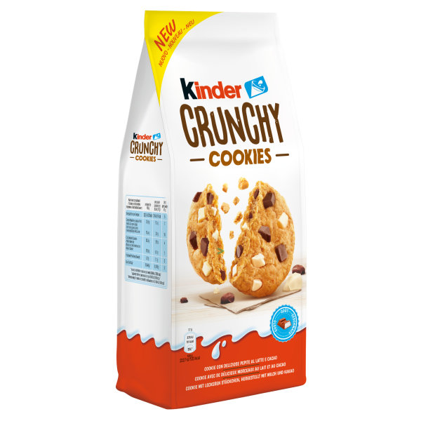 Kinder Crunchy Cookies (136g Packung)