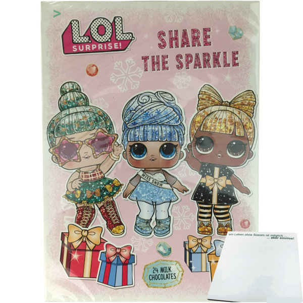 Adventskalender LOL Suprise "Share the Sparkle" (75g) + usy Block