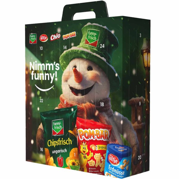 Intersnack funny-frisch Adventskalender (810g Packung)