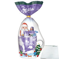 Milka Weihnachtsbecher die beliebte Milka Tasse (99g Inhalt) + usy Block
