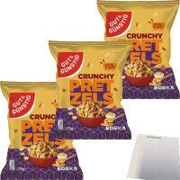 G&G Crunchy Pretzel Honig Brotchips Senf 3er Pack...