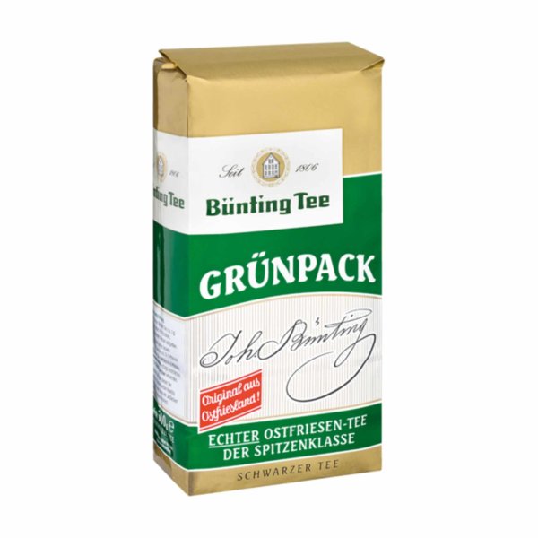 Bünting Tee Grünpack (500g Packung)