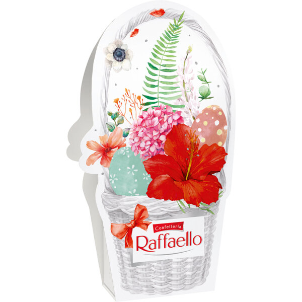Raffaello Geschenkkorb für Ostern (120 Packung)