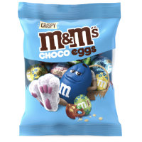 M&Ms Moulded Crispy Choco Eggs (72g Beutel) MHD...