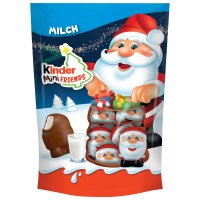 Ferrero Kinder Mini Friends Milch Weihnachten (122g Packung)