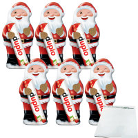 duplo Weihnachtsmann 6er Pack (6x75g Packung) + usy Block