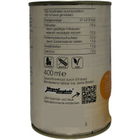 Jürgen Langbein Französische Zwiebelsuppe mit edlem Weißwein 3er Pack (3x400ml Dose) + usy Block