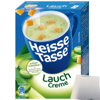 Erasco Heisse Tasse Lauch Creme Suppe 6er Pack (18 Beutel...